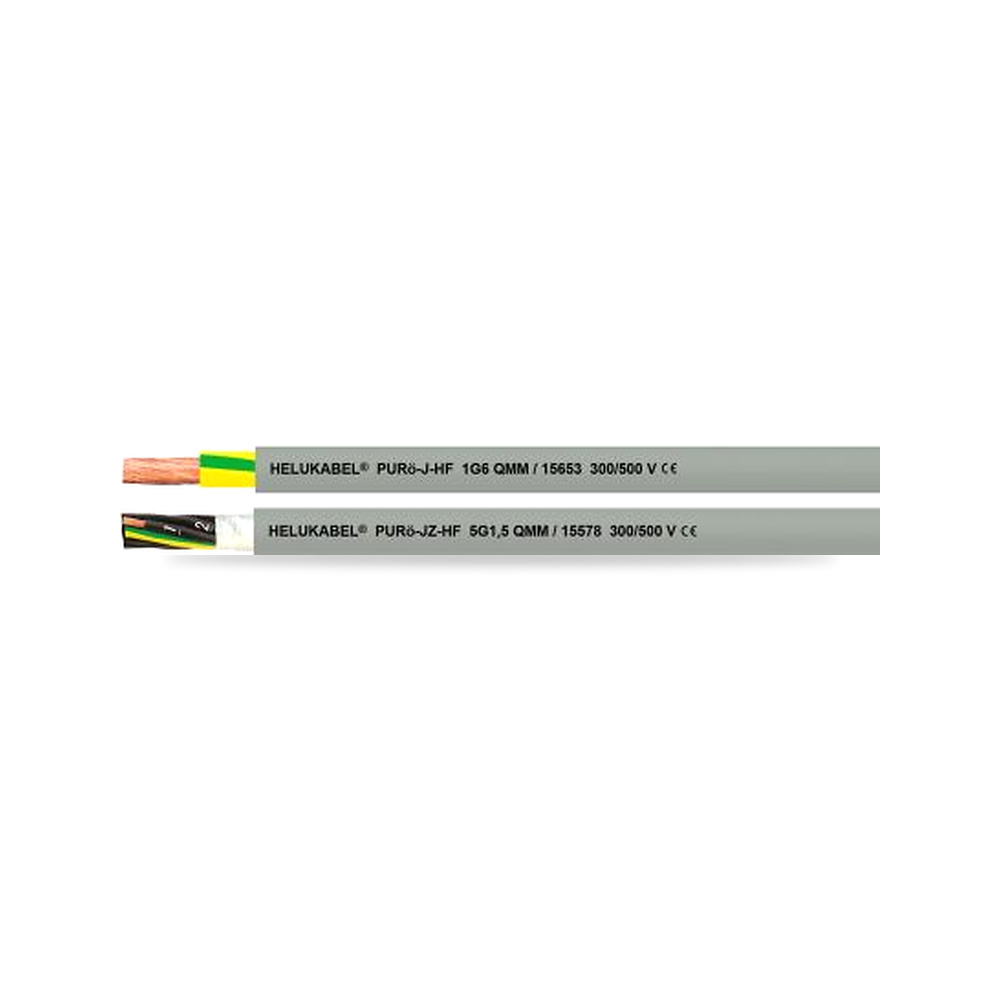 صورة منتج كابل وسلك رمادي 2 قلوب كابل مرن Helukabel موديل 15538 – نوع الخامة نحاس – نوع الخامة Polyurethane - كود الصنف reemco-2027-0851767 - ماركة يباع من خلال reemco - توريد وتصوير حصري لشركة ريمكو القابضة السعودية