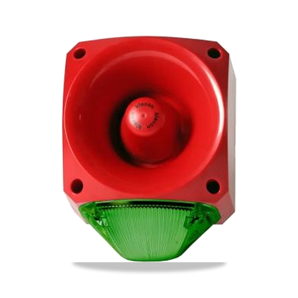 صورة منتج وحدة إنارة وإضاءة LED أخضر لمبة إضاءة 230 فولت IP66 Klaxon موديل PNC-0230 - كود الصنف reemco-2027-0854157 - ماركة يباع من خلال reemco - توريد وتصوير حصري لشركة ريمكو القابضة السعودية