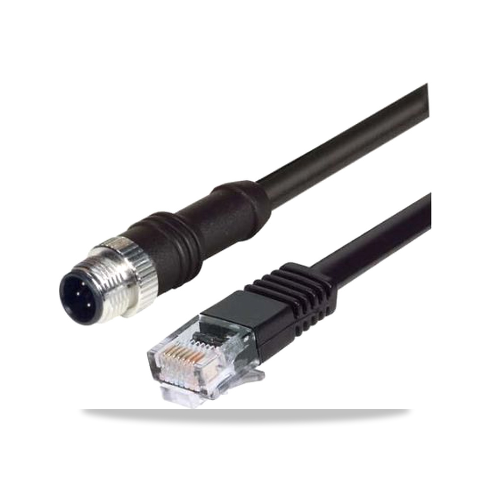 صورة منتج كابل وسلك ذكر مستقيم 1 متر 4 خط/قطب L-Com موديل M12RJ454D-1 – الطول 1m – نوع الخامة Polyurethane - كود الصنف reemco-2027-0854267 - ماركة يباع من خلال reemco - توريد وتصوير حصري لشركة ريمكو القابضة السعودية