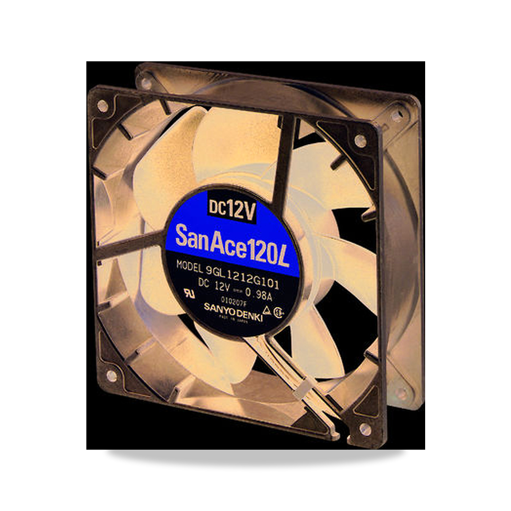 صورة منتج مروحة تهوية وتبريد 48 فولت 5.28 واط 0.11 أمبير 120 مم IP68 Sanyo Denki موديل 9GL1248H101 - كود الصنف reemco-2027-0861259 - ماركة يباع من خلال reemco - توريد وتصوير حصري لشركة ريمكو القابضة السعودية