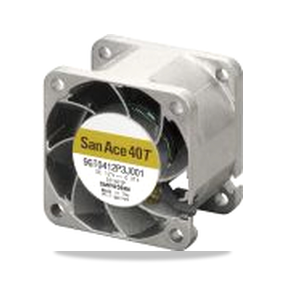 صورة منتج مروحة شفط وتبريد محورية (Axial Fan) 24 فولت 3.6 واط 150 مللي أمبير 40 مم 28 مم Sanyo Denki موديل 9GT0424P3J001 - كود الصنف reemco-2027-0861261 - ماركة يباع من خلال reemco - توريد وتصوير حصري لشركة ريمكو القابضة السعودية