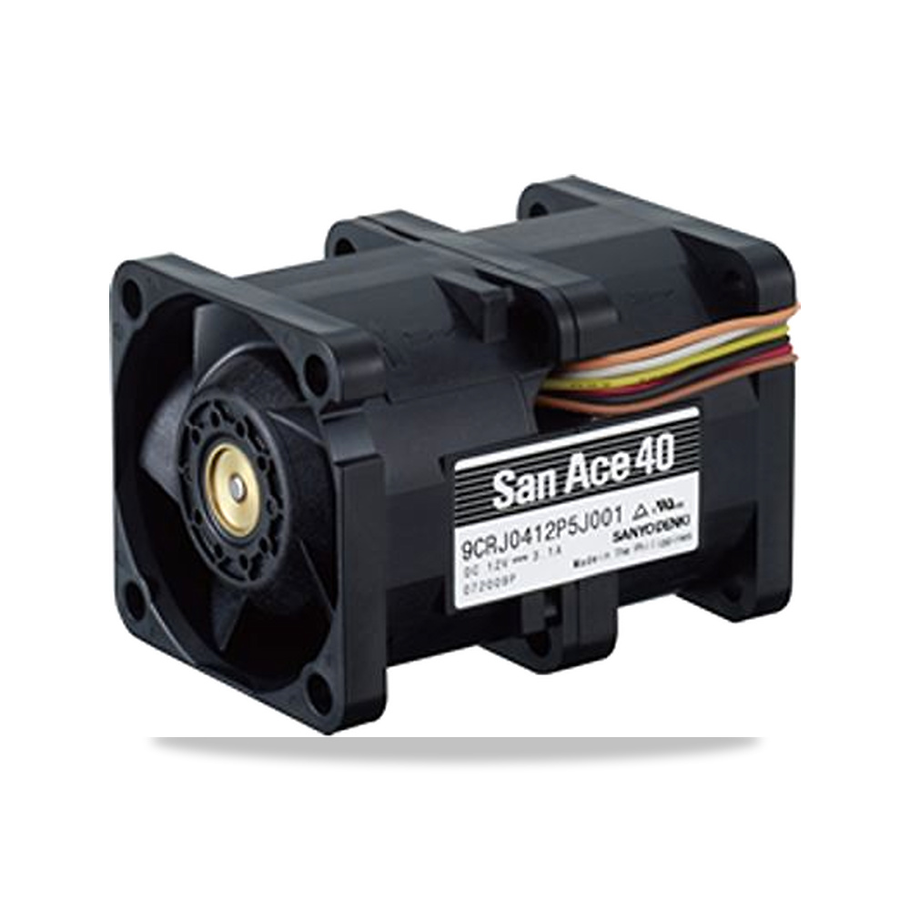 صورة منتج مروحة شفط وتبريد محورية (Axial Fan) 12 فولت 40 مم 56 مم Sanyo Denki موديل 9CRJ0412P5J001 - كود الصنف reemco-2027-0861308 - ماركة يباع من خلال reemco - توريد وتصوير حصري لشركة ريمكو القابضة السعودية