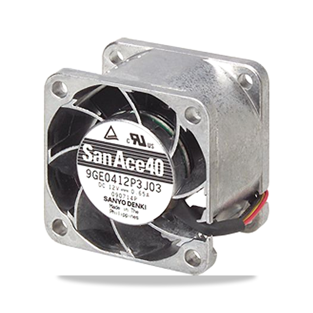 صورة منتج مروحة شفط وتبريد محورية (Axial Fan) 12 فولت 5.64 واط 0.47 أمبير 40 مم 28 مم Sanyo Denki موديل 9GE0412P3G03 - كود الصنف reemco-2027-0861315 - ماركة يباع من خلال reemco - توريد وتصوير حصري لشركة ريمكو القابضة السعودية