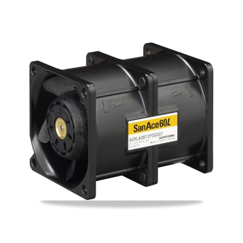صورة منتج مروحة شفط وتبريد محورية (Axial Fan) 12 فولت 36 واط 3.5 أمبير 60 مم 76 مم Sanyo Denki موديل 9CRLA0612P0G001 - كود الصنف reemco-2027-0861342 - ماركة يباع من خلال reemco - توريد وتصوير حصري لشركة ريمكو القابضة السعودية