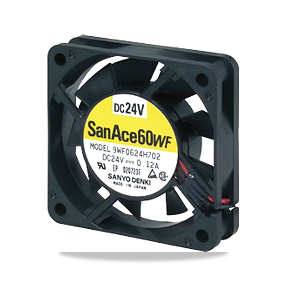 صورة منتج مروحة شفط وتبريد محورية (Axial Fan) 24 فولت 2.88 واط 0.12 أمبير 60 مم 15 مم Sanyo Denki موديل 9WF0624H701 - كود الصنف reemco-2027-0861344 - ماركة يباع من خلال reemco - توريد وتصوير حصري لشركة ريمكو القابضة السعودية