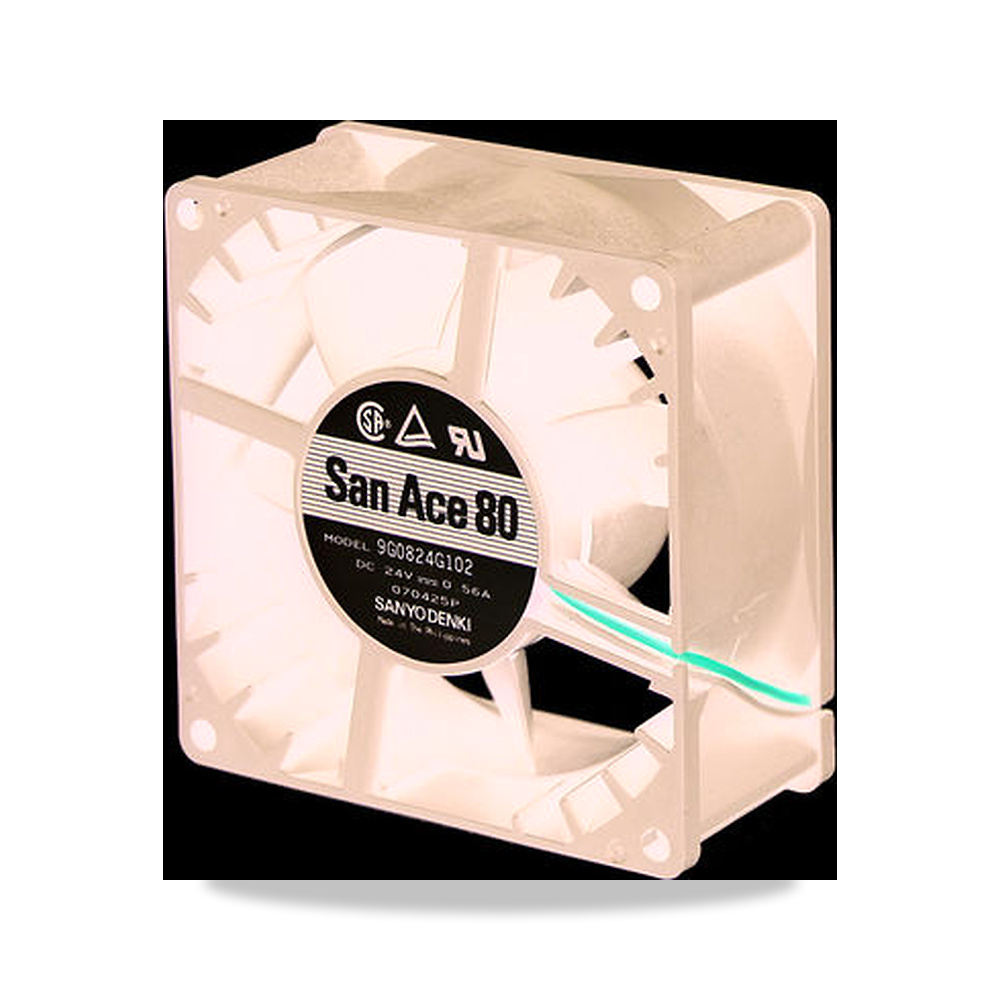 صورة منتج مروحة شفط وتبريد محورية (Axial Fan) 12 فولت 4.56 واط 0.38 أمبير 80 مم 38 مم Sanyo Denki موديل 9G0812H101 - كود الصنف reemco-2027-0861754 - ماركة يباع من خلال reemco - توريد وتصوير حصري لشركة ريمكو القابضة السعودية