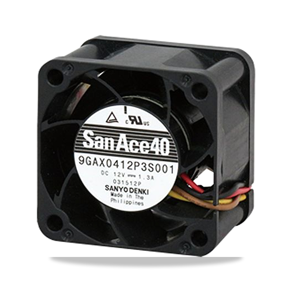 صورة منتج مروحة شفط وتبريد محورية (Axial Fan) 12 فولت 11.04 واط 0.92 أمبير 40 مم 28 مم Sanyo Denki موديل 9GAX0412P3K003 - كود الصنف reemco-2027-0861814 - ماركة يباع من خلال reemco - توريد وتصوير حصري لشركة ريمكو القابضة السعودية