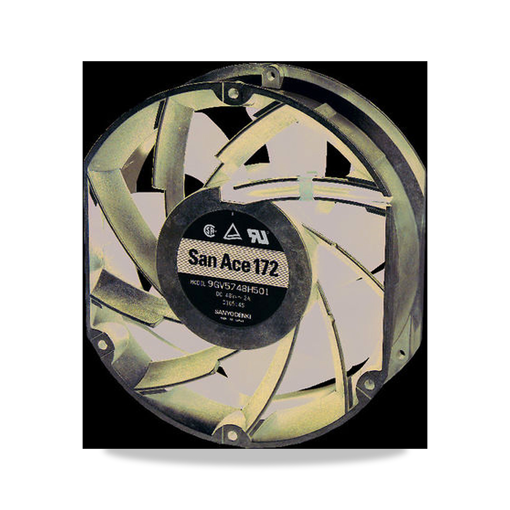 صورة منتج مروحة شفط وتبريد محورية (Axial Fan) 24 فولت 96 واط 4 أمبير 172 مم 51 مم Sanyo Denki موديل 9GV5724H501 - كود الصنف reemco-2027-0861818 - ماركة يباع من خلال reemco - توريد وتصوير حصري لشركة ريمكو القابضة السعودية