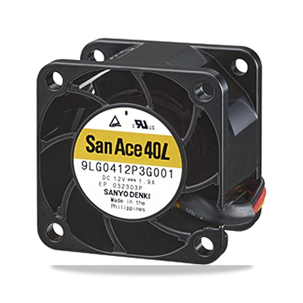 صورة منتج مروحة شفط وتبريد محورية (Axial Fan) 24 فولت 8.16 واط 0.34 أمبير 40 مم 28 مم Sanyo Denki موديل 9LG0424P3H001 - كود الصنف reemco-2027-0861826 - ماركة يباع من خلال reemco - توريد وتصوير حصري لشركة ريمكو القابضة السعودية