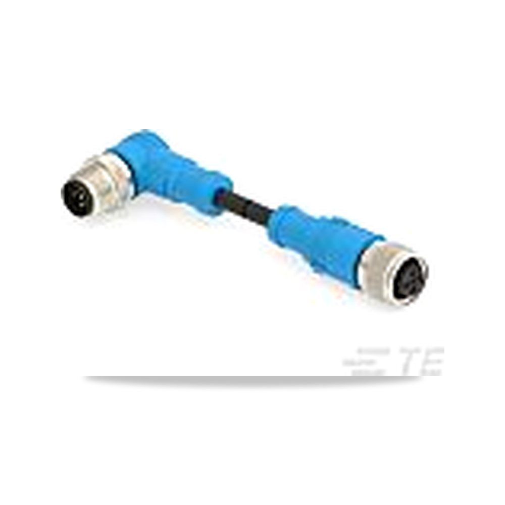 صورة منتج كابل وسلك ذكر أنثى 1 متر 5 خط/قطب M12 TE Connectivity موديل T4162223005-002 – الطول 1m – نوع الخامة Polyurethane - كود الصنف reemco-2027-0877286 - ماركة يباع من خلال reemco - توريد وتصوير حصري لشركة ريمكو القابضة السعودية