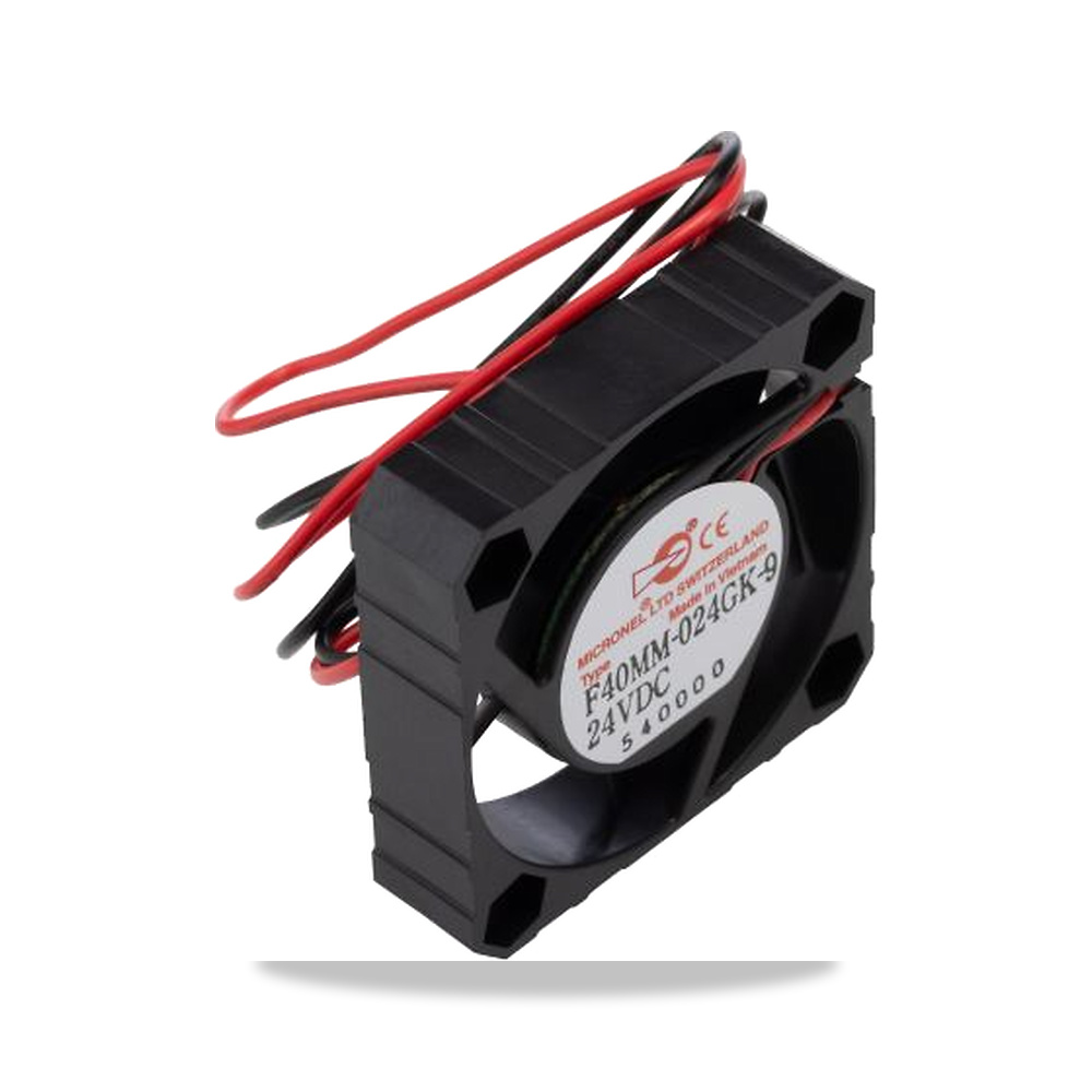 صورة منتج مروحة شفط وتبريد محورية (Axial Fan) 24 فولت 54 مللي أمبير 40 مم 10 مم Micronel موديل F40MM-024GK-9 - كود الصنف reemco-2027-0884687 - ماركة يباع من خلال reemco - توريد وتصوير حصري لشركة ريمكو القابضة السعودية