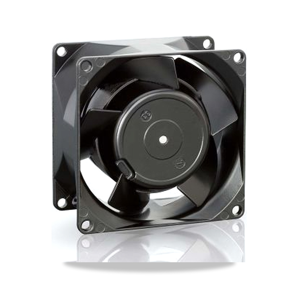 صورة منتج مروحة شفط وتبريد محورية (Axial Fan) مروحة تهوية وتبريد 230 فولت 12 واط 52 مللي أمبير 80 مم 38 مم موديل 8556N - كود الصنف reemco-2027-0884707 - ماركة يباع من خلال reemco - توريد وتصوير حصري لشركة ريمكو القابضة السعودية
