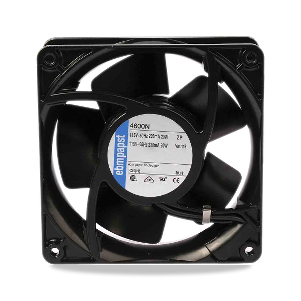 صورة منتج مروحة شفط وتبريد محورية (Axial Fan) 115 فولت 18 واط 157 مللي أمبير 119 مم 38 مم ebm-papst موديل 4600N - كود الصنف reemco-2027-0886137 - ماركة يباع من خلال reemco - توريد وتصوير حصري لشركة ريمكو القابضة السعودية