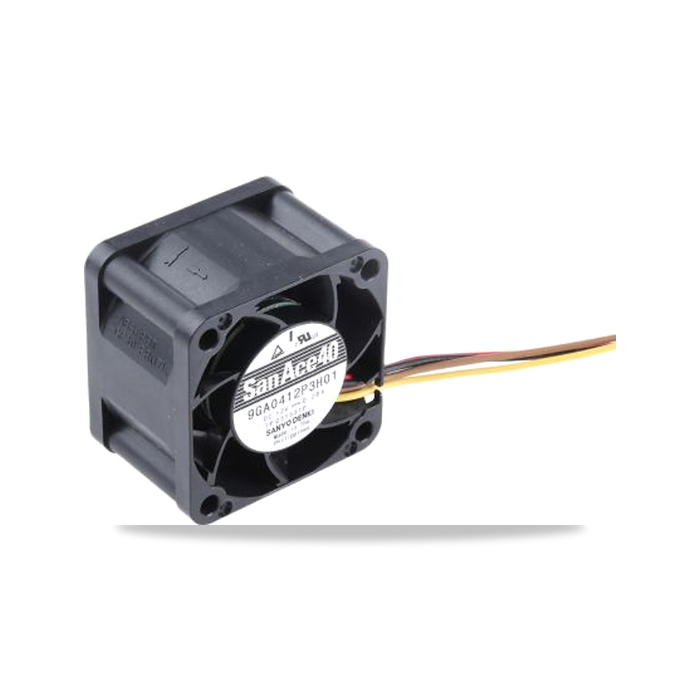 صورة منتج مروحة شفط وتبريد محورية (Axial Fan) 12 فولت 3.36 واط 280 مللي أمبير 40 مم 28 مم Sanyo Denki موديل 9GA0412P3H01 - كود الصنف reemco-2027-0886139 - ماركة يباع من خلال reemco - توريد وتصوير حصري لشركة ريمكو القابضة السعودية