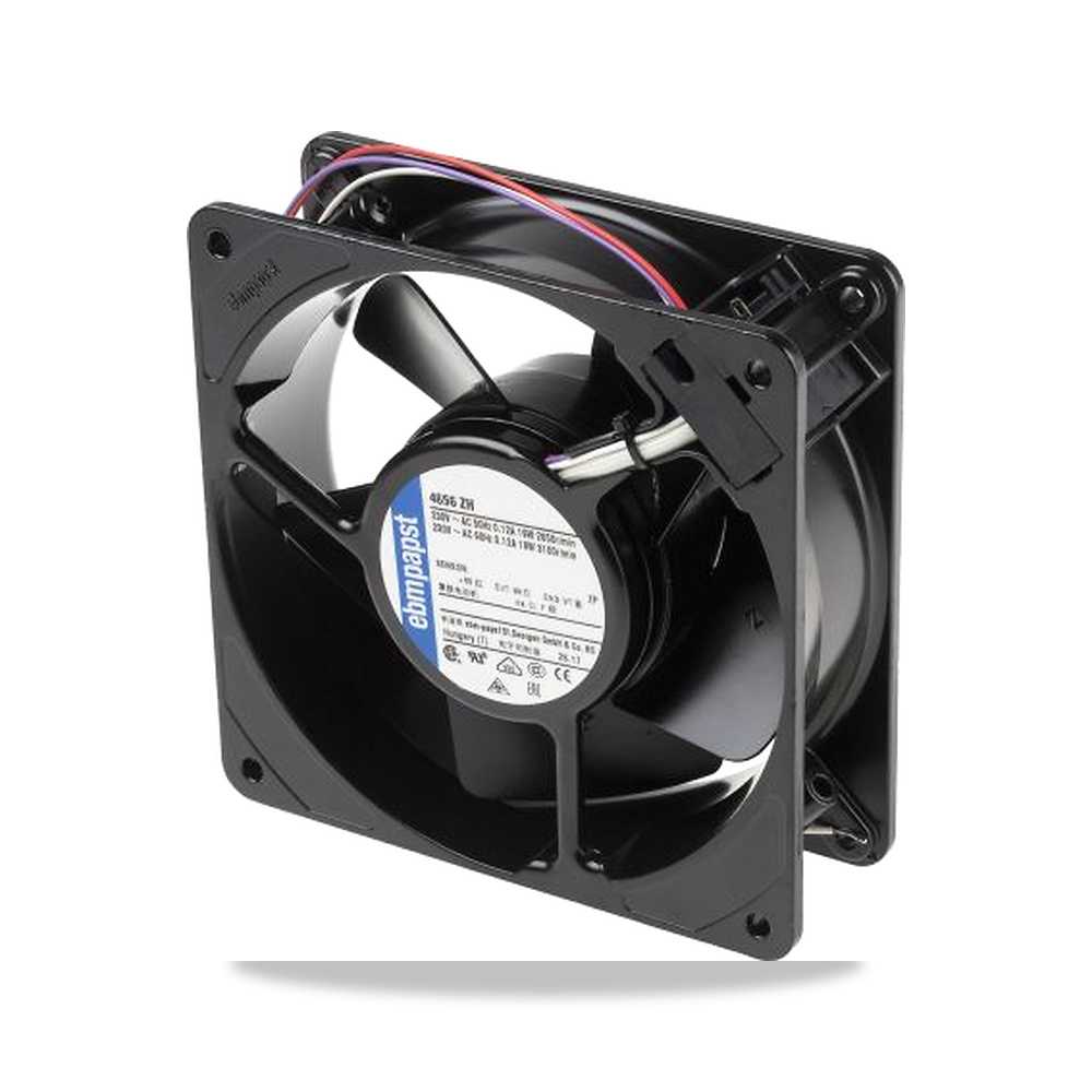 صورة منتج مروحة شفط وتبريد محورية (Axial Fan) 230 فولت 19 واط 119 مم 38 مم IP20 ebm-papst موديل 4656ZH - كود الصنف reemco-2027-0886438 - ماركة يباع من خلال reemco - توريد وتصوير حصري لشركة ريمكو القابضة السعودية