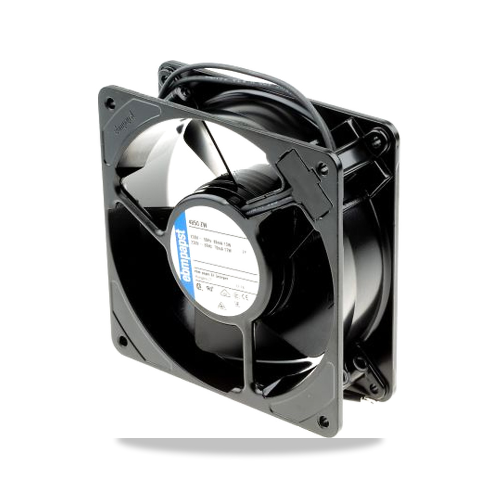صورة منتج مروحة شفط وتبريد محورية (Axial Fan) 230 فولت 13 واط 119 مم 38 مم IP20 ebm-papst موديل 4850ZW - كود الصنف reemco-2027-0887403 - ماركة يباع من خلال reemco - توريد وتصوير حصري لشركة ريمكو القابضة السعودية
