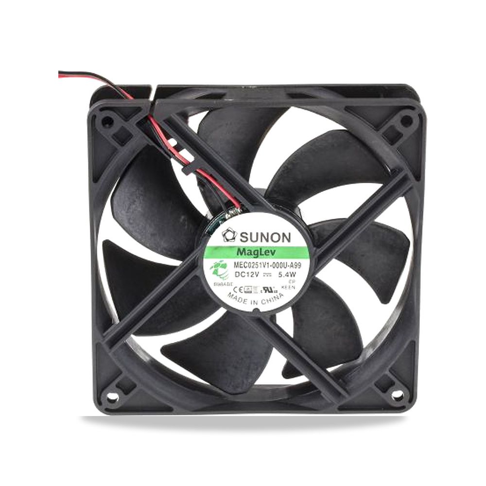 صورة منتج مروحة شفط وتبريد محورية (Axial Fan) 12 فولت 5.5 واط 451 مللي أمبير 120 مم 25 مم Sunon موديل MEC0251V1-000U-A99 - كود الصنف reemco-2027-0888397 - ماركة يباع من خلال reemco - توريد وتصوير حصري لشركة ريمكو القابضة السعودية