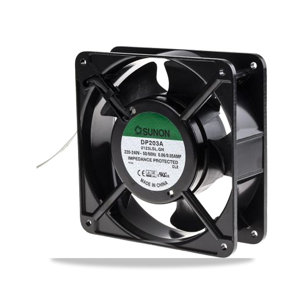 صورة منتج مروحة شفط وتبريد محورية (Axial Fan) رمان بلي ومحمل دوران 230 فولت 10 واط 50 مللي موديل DP203A-2123LSL.GN - كود الصنف reemco-2027-0889256 - ماركة يباع من خلال reemco - توريد وتصوير حصري لشركة ريمكو القابضة السعودية