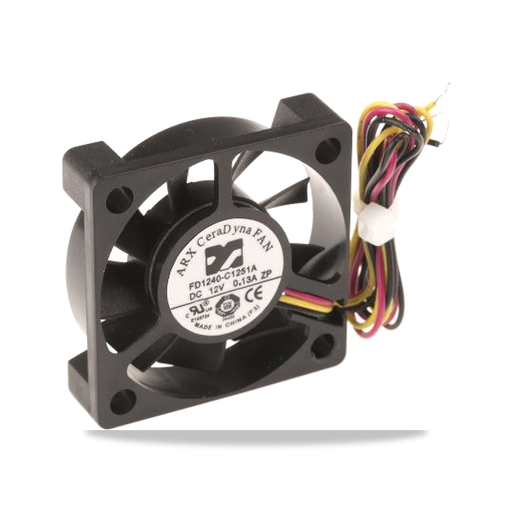 صورة منتج مروحة شفط وتبريد محورية (Axial Fan) سيراميك وخزف رمان بلي ومحمل دوران 12 فولت 1.2 واط موديل FD1240-C1251A2AL - كود الصنف reemco-2027-0889582 - ماركة يباع من خلال reemco - توريد وتصوير حصري لشركة ريمكو القابضة السعودية
