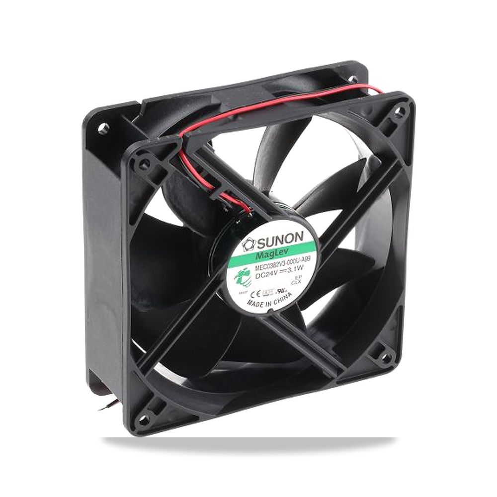 صورة منتج مروحة شفط وتبريد محورية (Axial Fan) 24 فولت 3.1 واط 130 مللي أمبير 120 مم 38 مم Sunon موديل MEC0382V3-000U-A99 - كود الصنف reemco-2027-0890399 - ماركة يباع من خلال reemco - توريد وتصوير حصري لشركة ريمكو القابضة السعودية