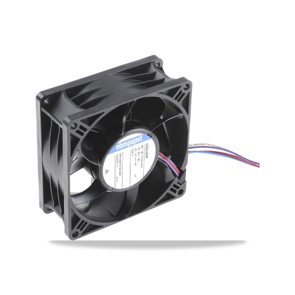 صورة منتج مروحة شفط وتبريد محورية (Axial Fan) 48 فولت 33.6 واط 0.12 أمبير 92 مم 38.15 مم ebm-papst موديل 3258J/2H3P - كود الصنف reemco-2027-0891366 - ماركة يباع من خلال reemco - توريد وتصوير حصري لشركة ريمكو القابضة السعودية