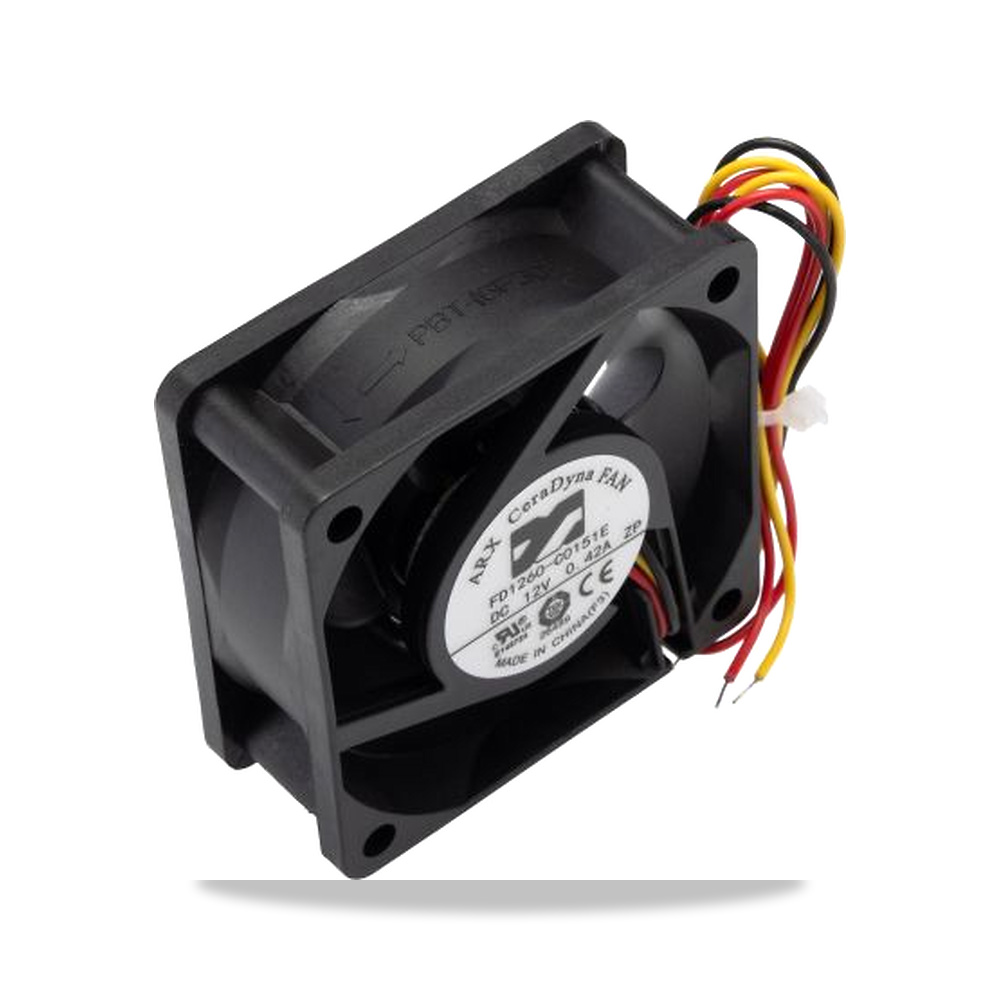 صورة منتج مروحة شفط وتبريد محورية (Axial Fan) سيراميك وخزف رمان بلي ومحمل دوران 12 فولت 2.76 موديل FD1260-C0151E2AL - كود الصنف reemco-2027-0891423 - ماركة يباع من خلال reemco - توريد وتصوير حصري لشركة ريمكو القابضة السعودية