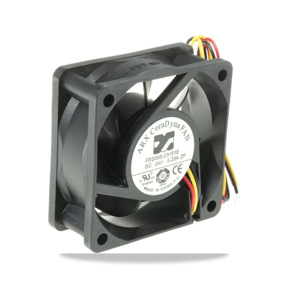 صورة منتج مروحة شفط وتبريد محورية (Axial Fan) سيراميك وخزف رمان بلي ومحمل دوران 24 فولت 4.32 موديل FD2460-C0151E2AL - كود الصنف reemco-2027-0891633 - ماركة يباع من خلال reemco - توريد وتصوير حصري لشركة ريمكو القابضة السعودية
