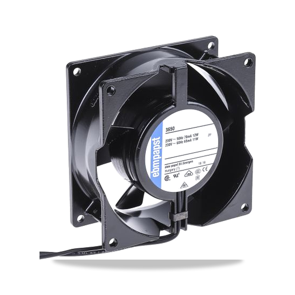 صورة منتج مروحة شفط وتبريد محورية (Axial Fan) رمان بلي ومحمل دوران 230 فولت 12 واط 52 مللي أمبير 92 مم 38 موديل 3650 - كود الصنف reemco-2027-0892755 - ماركة يباع من خلال reemco - توريد وتصوير حصري لشركة ريمكو القابضة السعودية