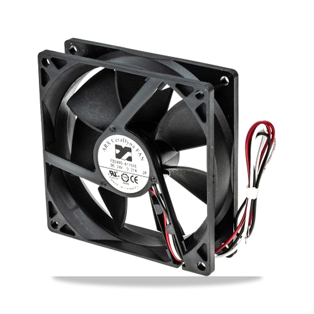 صورة منتج مروحة شفط وتبريد محورية (Axial Fan) 24 فولت 4.32 واط 180 مللي أمبير 92 مم 25 مم ARX موديل FD2490-A1151E2AL - كود الصنف reemco-2027-0893015 - ماركة يباع من خلال reemco - توريد وتصوير حصري لشركة ريمكو القابضة السعودية