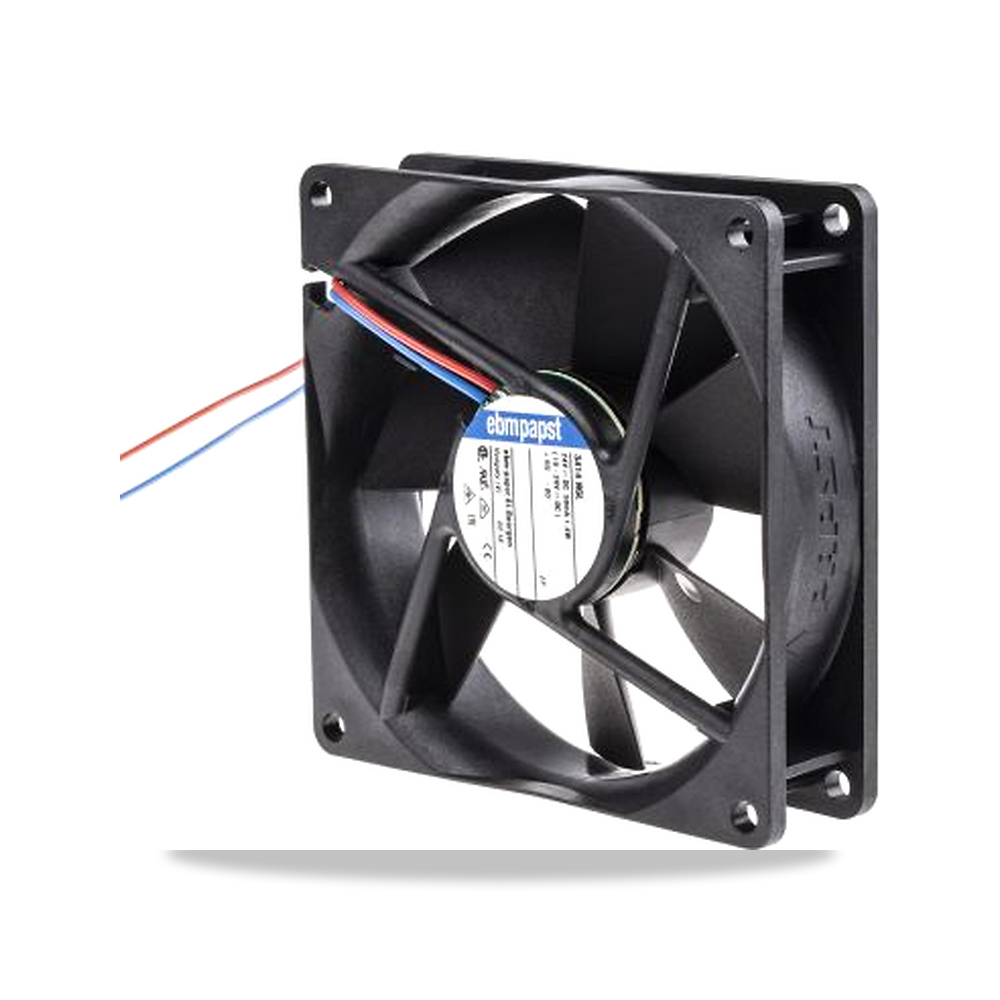 صورة منتج مروحة شفط وتبريد محورية (Axial Fan) رمان بلي ومحمل دوران 24 فولت 1.4 واط 58 مللي أمبير 92 مم موديل 3414NGL - كود الصنف reemco-2027-0893741 - ماركة يباع من خلال reemco - توريد وتصوير حصري لشركة ريمكو القابضة السعودية