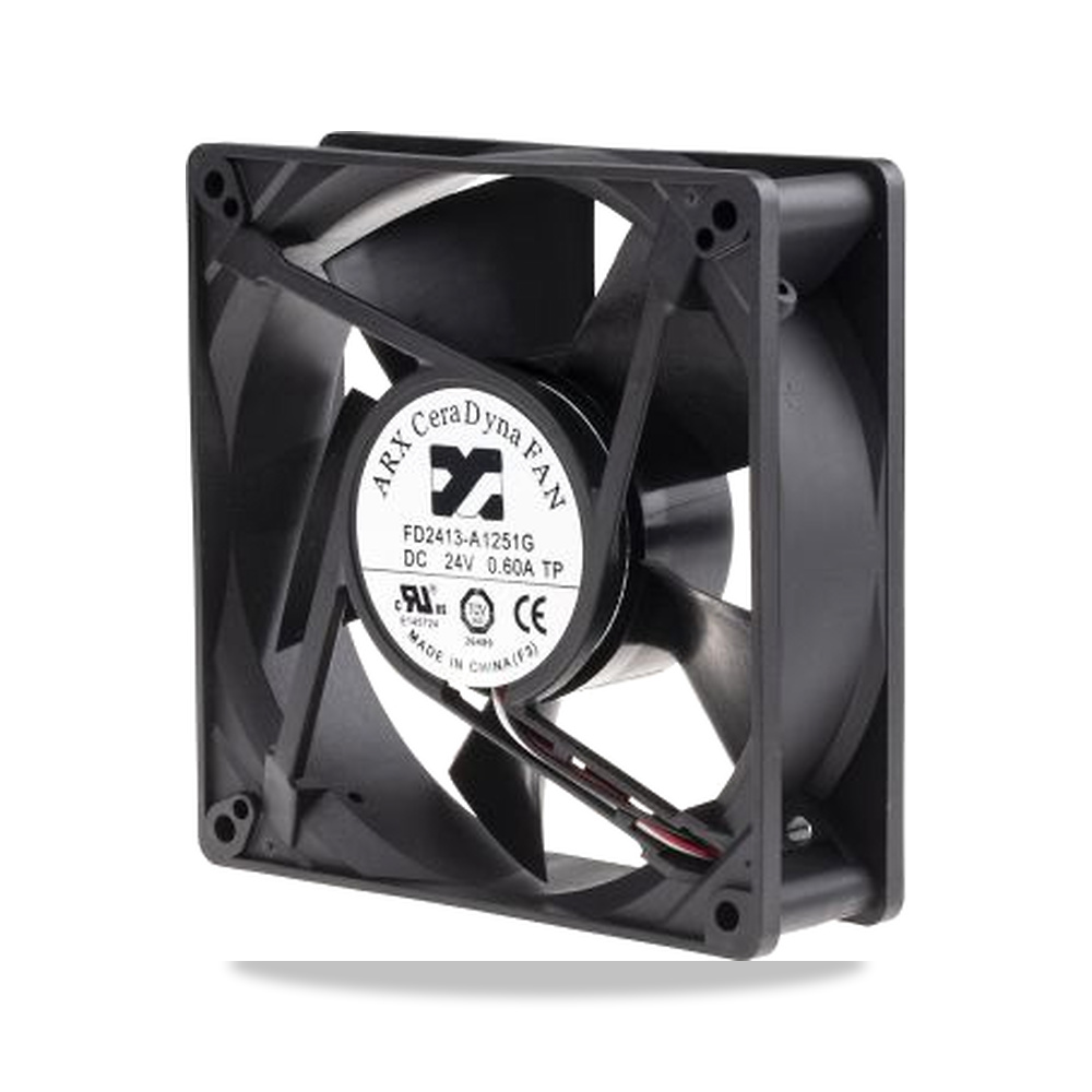 صورة منتج مروحة شفط وتبريد محورية (Axial Fan) 24 فولت 20.4 واط 1.7 أمبير 127 مم 38 مم ARX موديل FD2413-A1251G2AL - كود الصنف reemco-2027-0893945 - ماركة يباع من خلال reemco - توريد وتصوير حصري لشركة ريمكو القابضة السعودية