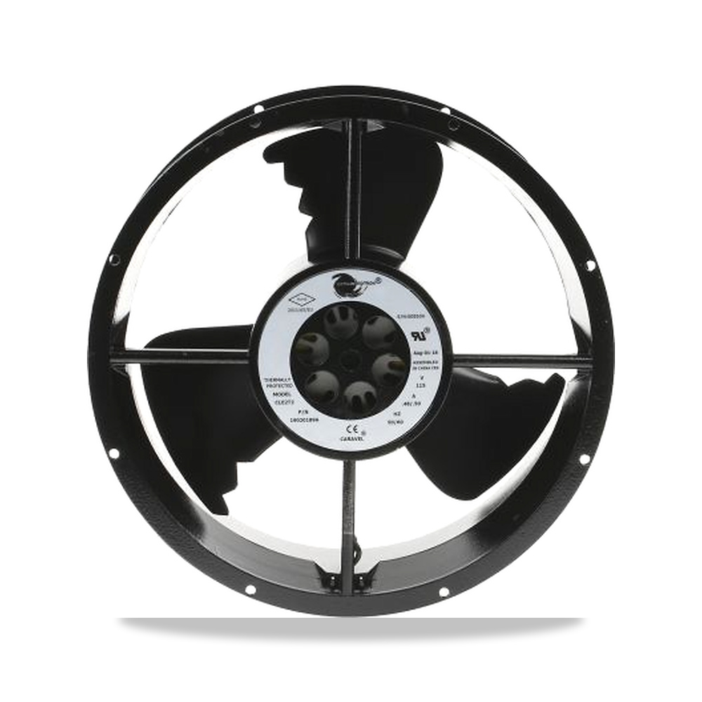 صورة منتج رمان بلي ومحمل كريات دقيق (Ball Bearing) مروحة تهوية وتبريد 115 فولت 61 واط 500 مللي موديل CLE2T2 19020189A - كود الصنف reemco-2027-0894600 - ماركة يباع من خلال reemco - توريد وتصوير حصري لشركة ريمكو القابضة السعودية