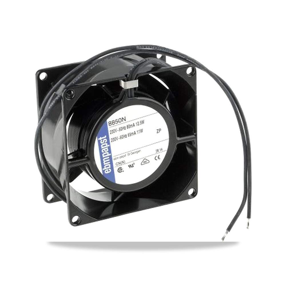 صورة منتج مروحة شفط وتبريد محورية (Axial Fan) مروحة تهوية وتبريد 230 فولت 12.5 واط 54 مللي أمبير 80 مم 38 موديل 8850N - كود الصنف reemco-2027-0895171 - ماركة يباع من خلال reemco - توريد وتصوير حصري لشركة ريمكو القابضة السعودية