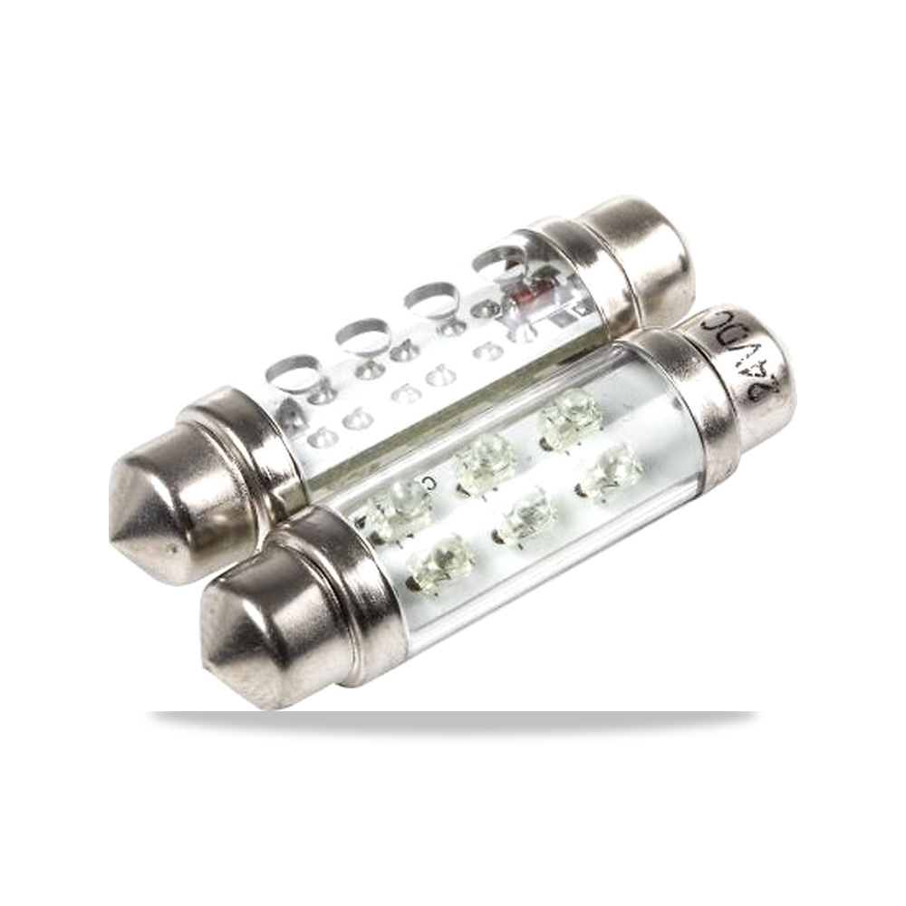 صورة منتج لمبة إضاءة أخضر 12 مللي أمبير 10X42 مم JKL Components موديل LE-0603-04G – التيار الكهربائي 12mA – 24 فولت dc - كود الصنف reemco-2027-0896068 - ماركة يباع من خلال reemco - توريد وتصوير حصري لشركة ريمكو القابضة السعودية