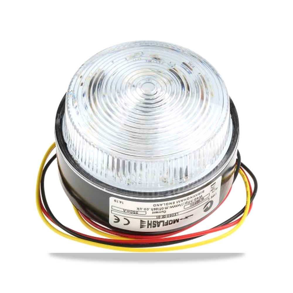 صورة منتج لمبة ومصدر إنارة لمبة إضاءة 100 فولت IP67 Moflash موديل LED80-02-01 – اللون Amber – نوع الخامة ABS Plastic - كود الصنف reemco-2027-0896518 - ماركة يباع من خلال reemco - توريد وتصوير حصري لشركة ريمكو القابضة السعودية
