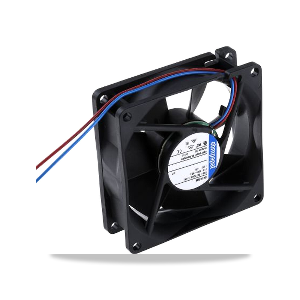 صورة منتج مروحة شفط وتبريد محورية (Axial Fan) 24 فولت 1.4 واط 80 مم 25 مم IP20 ebm-papst موديل 8414NM - كود الصنف reemco-2027-0896537 - ماركة يباع من خلال reemco - توريد وتصوير حصري لشركة ريمكو القابضة السعودية