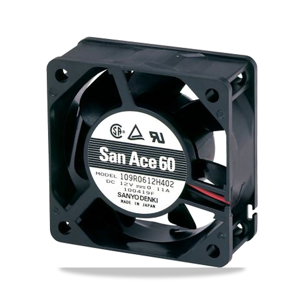 صورة منتج مروحة شفط وتبريد محورية (Axial Fan) 48 فولت 5.76 واط 120 مللي أمبير 60 مم 25 مم Sanyo Denki موديل 109R0648J401 - كود الصنف reemco-2027-0896809 - ماركة يباع من خلال reemco - توريد وتصوير حصري لشركة ريمكو القابضة السعودية