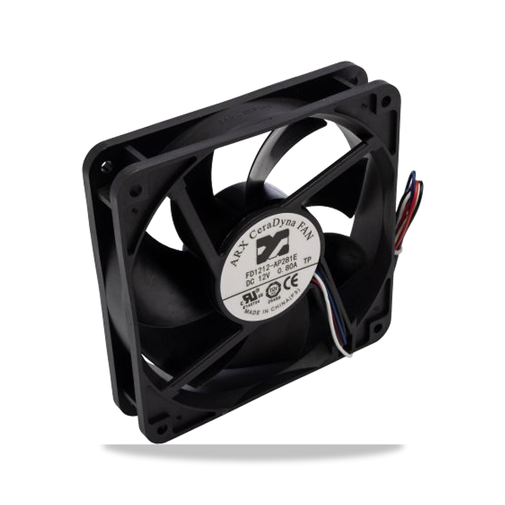 صورة منتج مروحة شفط وتبريد محورية (Axial Fan) سيراميك وخزف رمان بلي ومحمل دوران 12 فولت 10.2 موديل FD1212-AP281E2AL - كود الصنف reemco-2027-0896852 - ماركة يباع من خلال reemco - توريد وتصوير حصري لشركة ريمكو القابضة السعودية