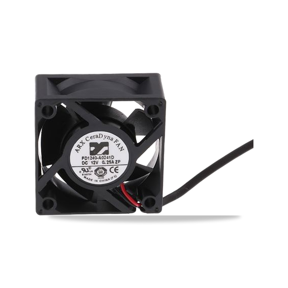 صورة منتج مروحة شفط وتبريد محورية (Axial Fan) سيراميك وخزف رمان بلي ومحمل دوران 12 فولت 3 واط موديل FD1240-A0241D0AL - كود الصنف reemco-2027-0896864 - ماركة يباع من خلال reemco - توريد وتصوير حصري لشركة ريمكو القابضة السعودية