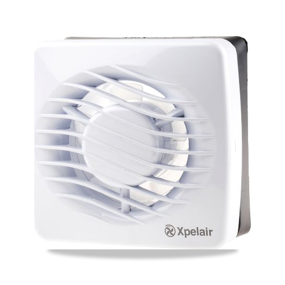 صورة منتج مروحة تهوية وتبريد 100 مم Xpelair موديل 90839AW – اللون أبيض – 165 مم - كود الصنف reemco-2027-0899145 - ماركة يباع من خلال reemco - توريد وتصوير حصري لشركة ريمكو القابضة السعودية