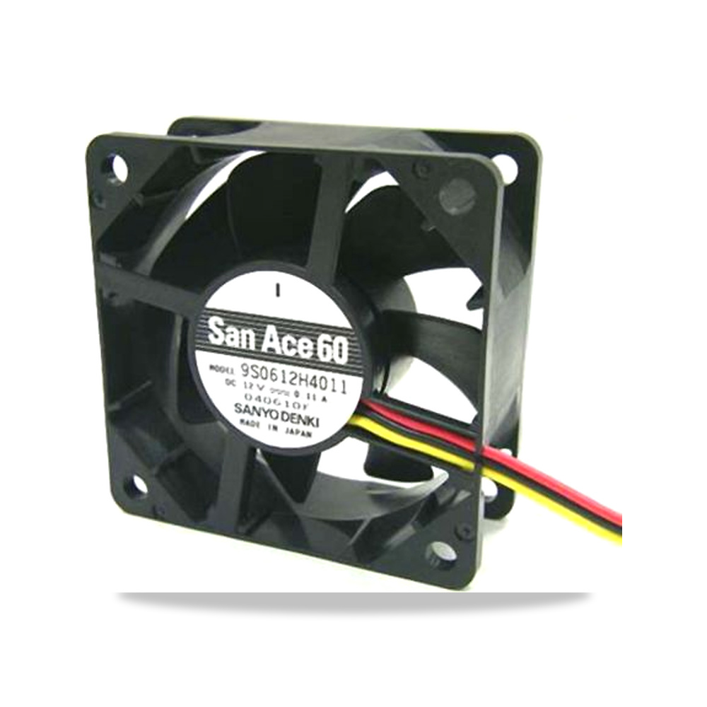 صورة منتج مروحة شفط وتبريد محورية (Axial Fan) 12 فولت 2.4 واط 200 مللي أمبير 60 مم 25 مم Sanyo Denki موديل 9S0612S4011 - كود الصنف reemco-2027-0899392 - ماركة يباع من خلال reemco - توريد وتصوير حصري لشركة ريمكو القابضة السعودية
