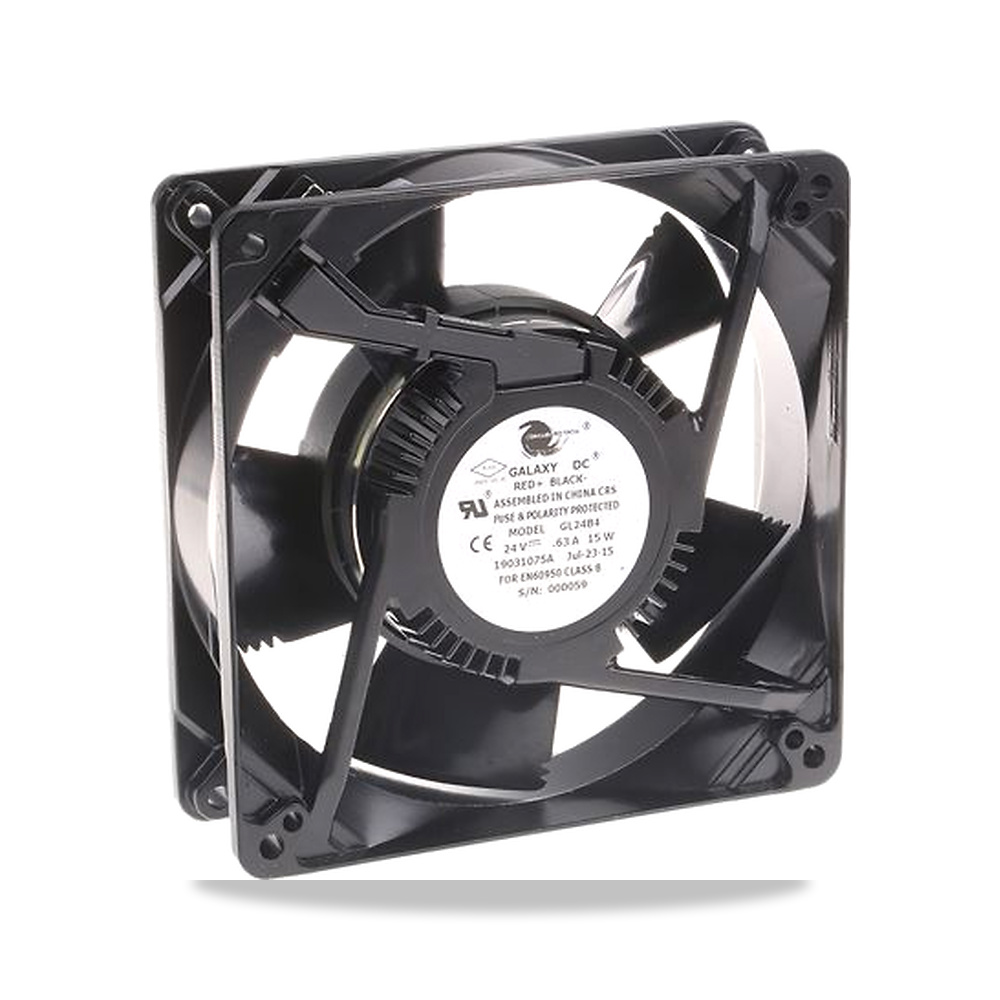 صورة منتج مروحة شفط وتبريد محورية (Axial Fan) بدون فحمات (Brushless) 24 فولت 15 واط 630 مللي موديل GL24B4 19031075A - كود الصنف reemco-2027-0899447 - ماركة يباع من خلال reemco - توريد وتصوير حصري لشركة ريمكو القابضة السعودية