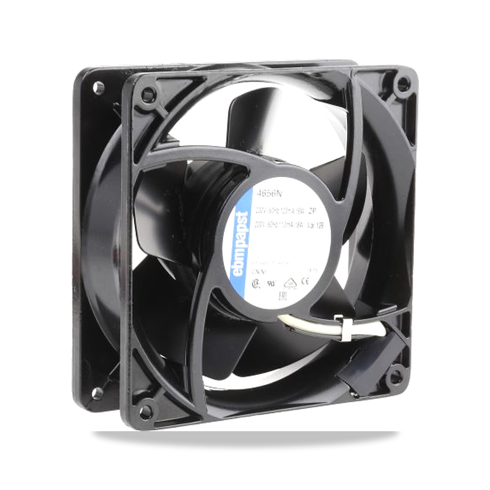 صورة منتج مروحة شفط وتبريد محورية (Axial Fan) مروحة تهوية وتبريد 230 فولت 19 واط 119 مم 38 مم IP20 ebm-papst موديل 4656N-KR1 - كود الصنف reemco-2027-0902216 - ماركة يباع من خلال reemco - توريد وتصوير حصري لشركة ريمكو القابضة السعودية