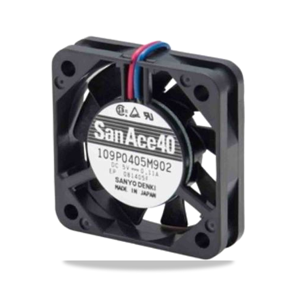 صورة منتج مروحة شفط وتبريد محورية (Axial Fan) 24 فولت 2.28 واط 95 مللي أمبير 40 مم 20 مم Sanyo Denki موديل 109P0424H302 - كود الصنف reemco-2027-0902557 - ماركة يباع من خلال reemco - توريد وتصوير حصري لشركة ريمكو القابضة السعودية