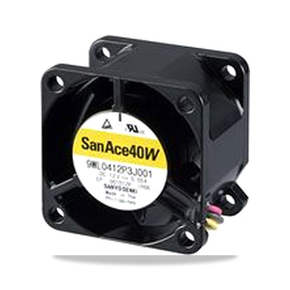 صورة منتج مروحة شفط وتبريد محورية (Axial Fan) 12 فولت 60 مللي أمبير 20 مم 40 مم IP68 Sanyo Denki موديل 9WP0412F6002 - كود الصنف reemco-2027-0902736 - ماركة يباع من خلال reemco - توريد وتصوير حصري لشركة ريمكو القابضة السعودية