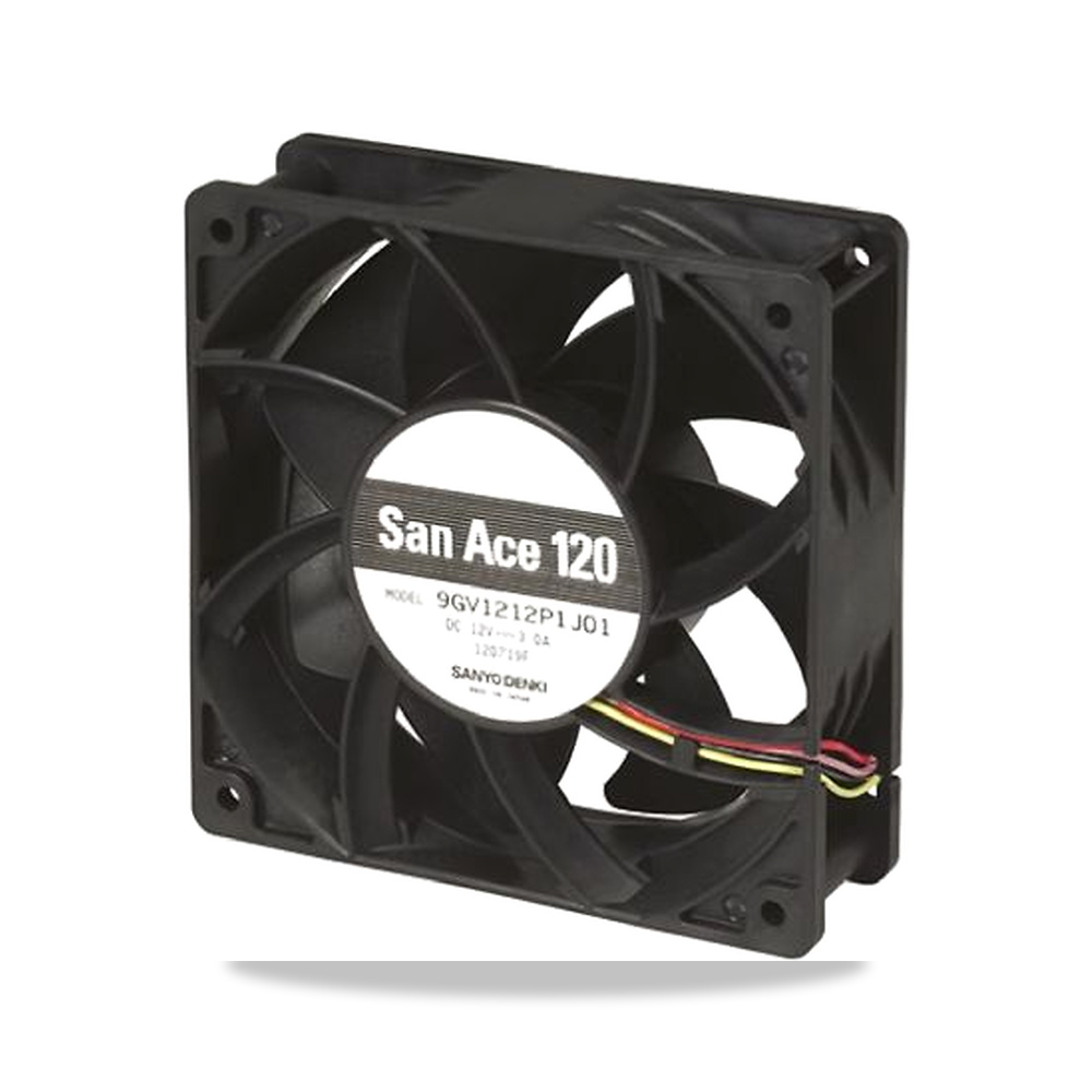 صورة منتج مروحة شفط وتبريد محورية (Axial Fan) 12 فولت 2.28 واط 190 مللي أمبير 119 مم 25 مم Sanyo Denki موديل 9S1212F4011 - كود الصنف reemco-2027-0907324 - ماركة يباع من خلال reemco - توريد وتصوير حصري لشركة ريمكو القابضة السعودية