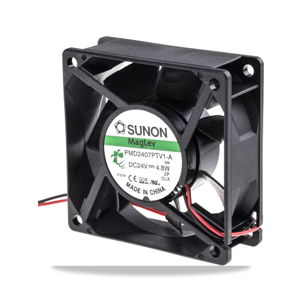 صورة منتج مروحة شفط وتبريد محورية (Axial Fan) 24 فولت 4.8 واط 200 مللي أمبير 70 مم 25 مم Sunon موديل PMD2407PTV1-A.GN - كود الصنف reemco-2027-0907839 - ماركة يباع من خلال reemco - توريد وتصوير حصري لشركة ريمكو القابضة السعودية