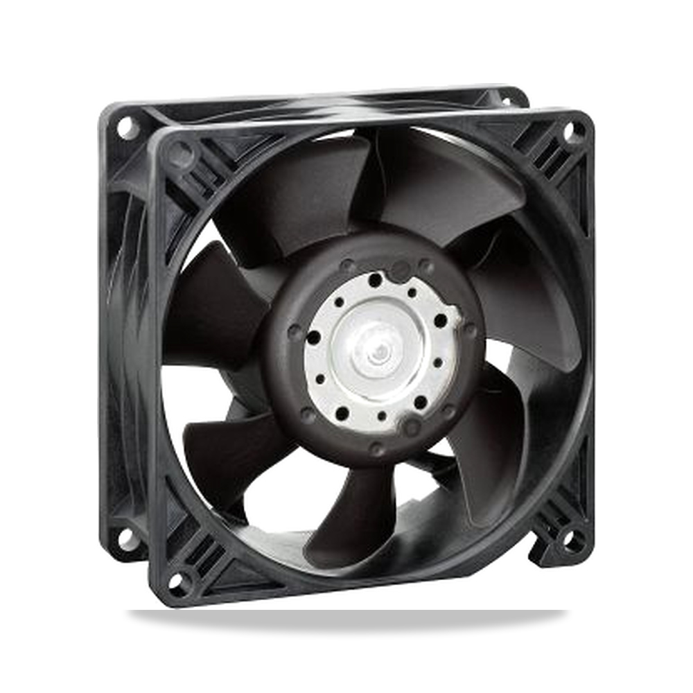 صورة منتج مروحة شفط وتبريد محورية (Axial Fan) 48 فولت 24.3 واط 0.12 أمبير 92 مم 38.15 مم ebm-papst موديل 3258J/2HHP - كود الصنف reemco-2027-0909202 - ماركة يباع من خلال reemco - توريد وتصوير حصري لشركة ريمكو القابضة السعودية