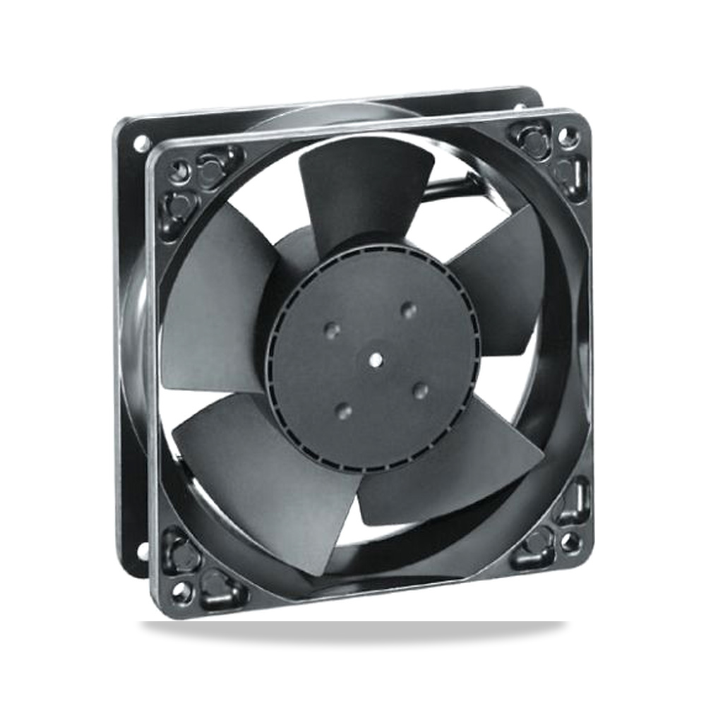 صورة منتج مروحة شفط وتبريد محورية (Axial Fan) رمان بلي ومحمل دوران 12 فولت 3.7 واط 119 مم 38 مم IP68 ebm-papst موديل 4182NGX - كود الصنف reemco-2027-0909785 - ماركة يباع من خلال reemco - توريد وتصوير حصري لشركة ريمكو القابضة السعودية
