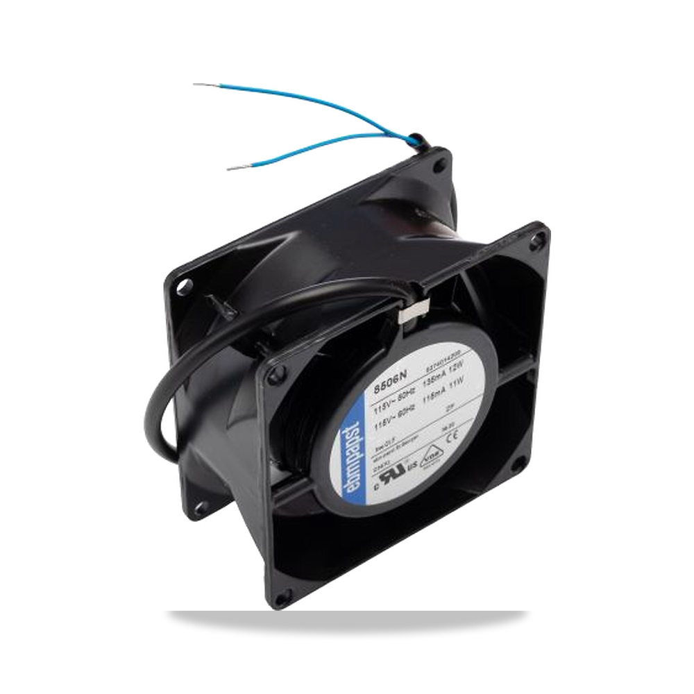 صورة منتج مروحة شفط وتبريد محورية (Axial Fan) 115 فولت 11 واط 80 مم 38 مم IP65 ebm-papst موديل 8506N - كود الصنف reemco-2027-0914747 - ماركة يباع من خلال reemco - توريد وتصوير حصري لشركة ريمكو القابضة السعودية